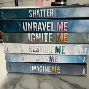 Shatter Me book series books 1-6